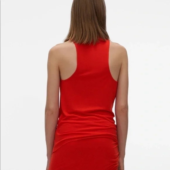 Helmut Lang | Overlap Draped Top In Helium Pink S - Picture 12 of 12